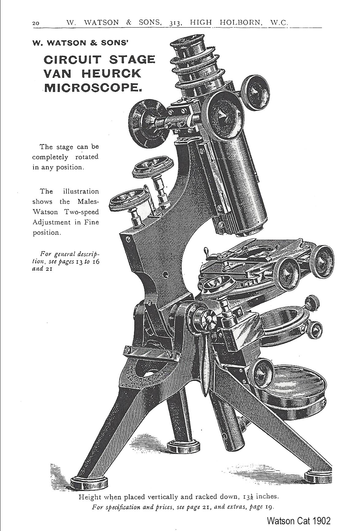 VHA microscope 1893