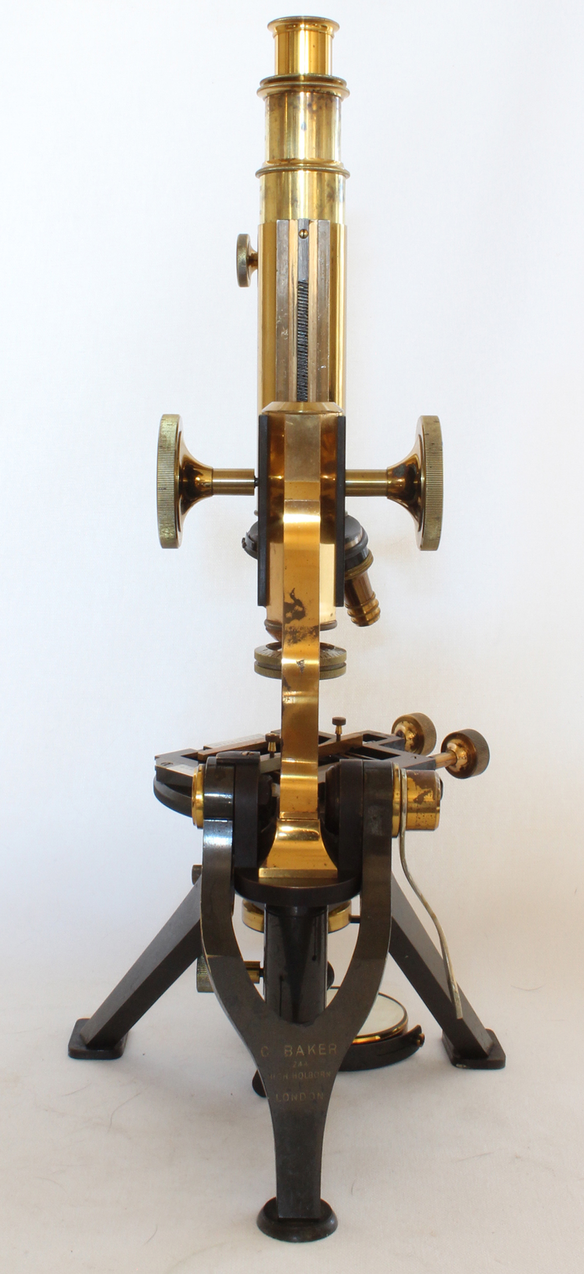 Nelson Curties Microscope Back view