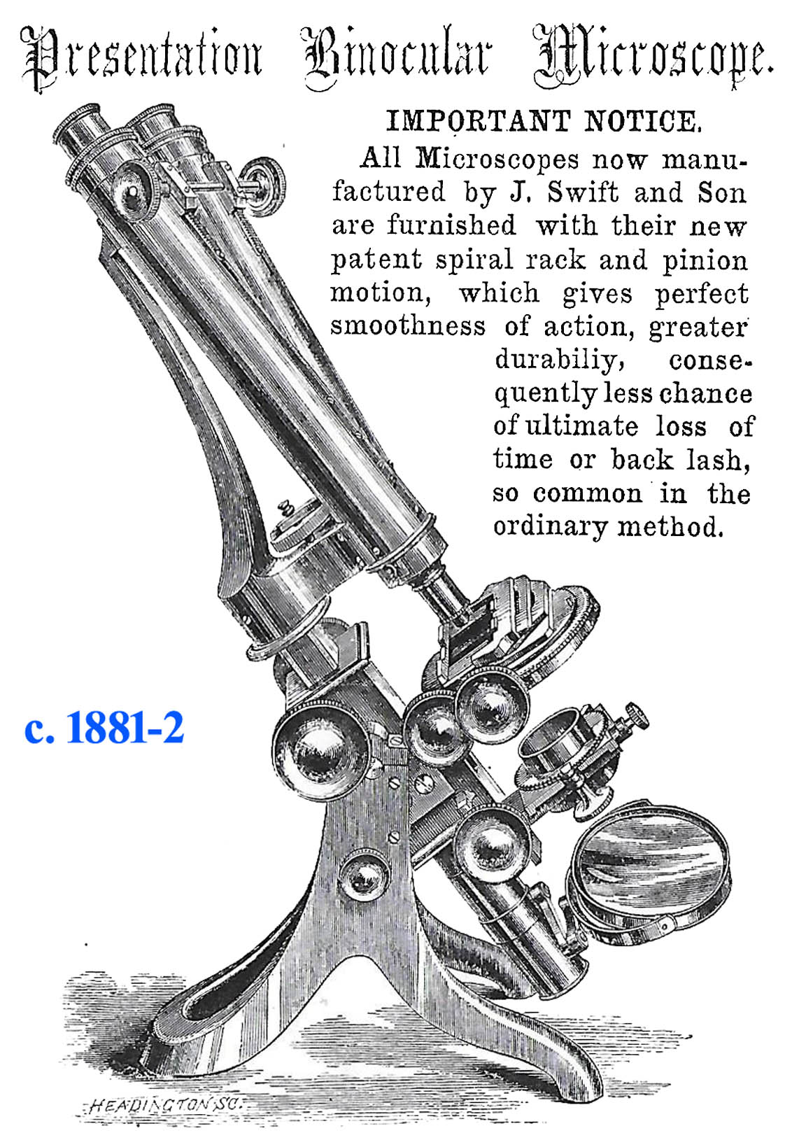 Perry Presentation Model c 1881