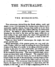 Gould 1832 from the Naturalist