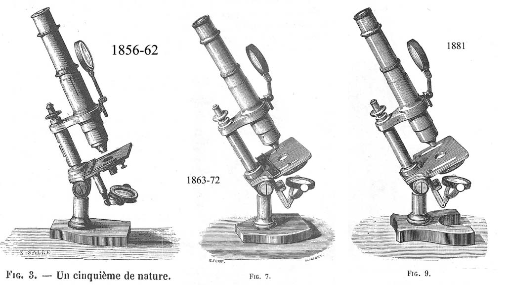 Nachet Petit Mode`le Engravings from catalogs