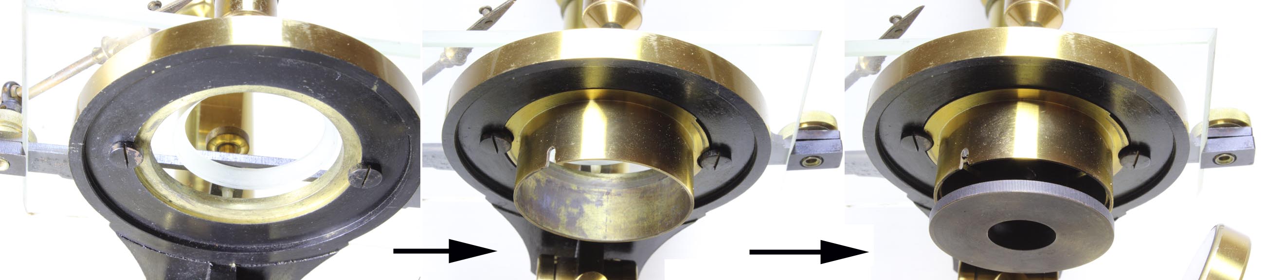 Beck Economic microscope understage