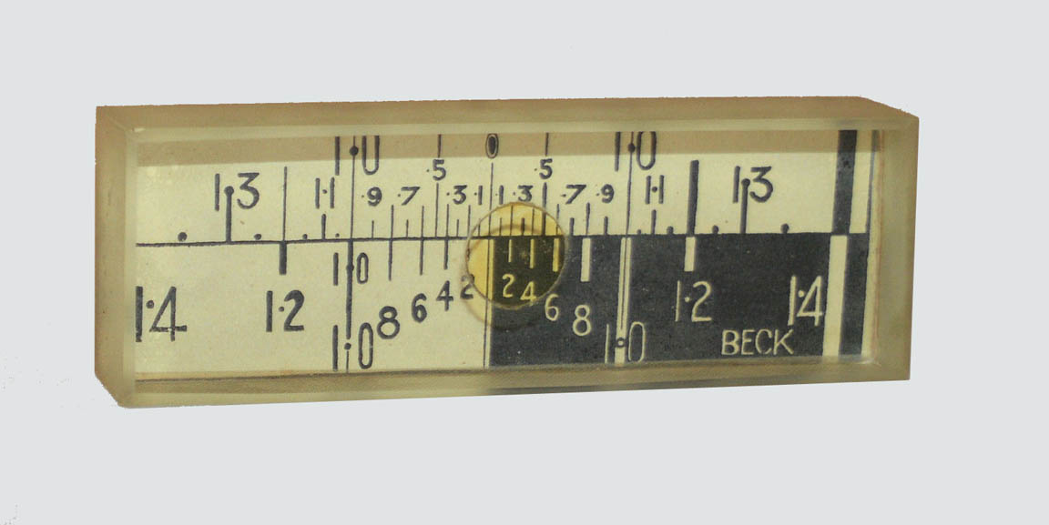 Beck Apertometer