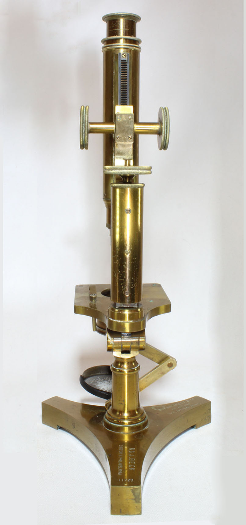 Beck Economic student microscope