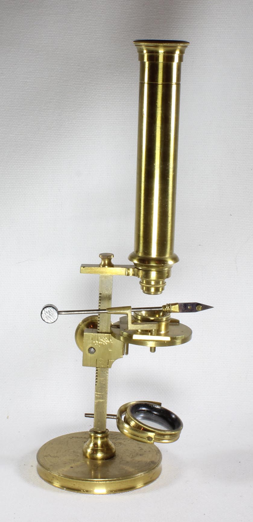 Brooks Pocket Microscope Microscope right side