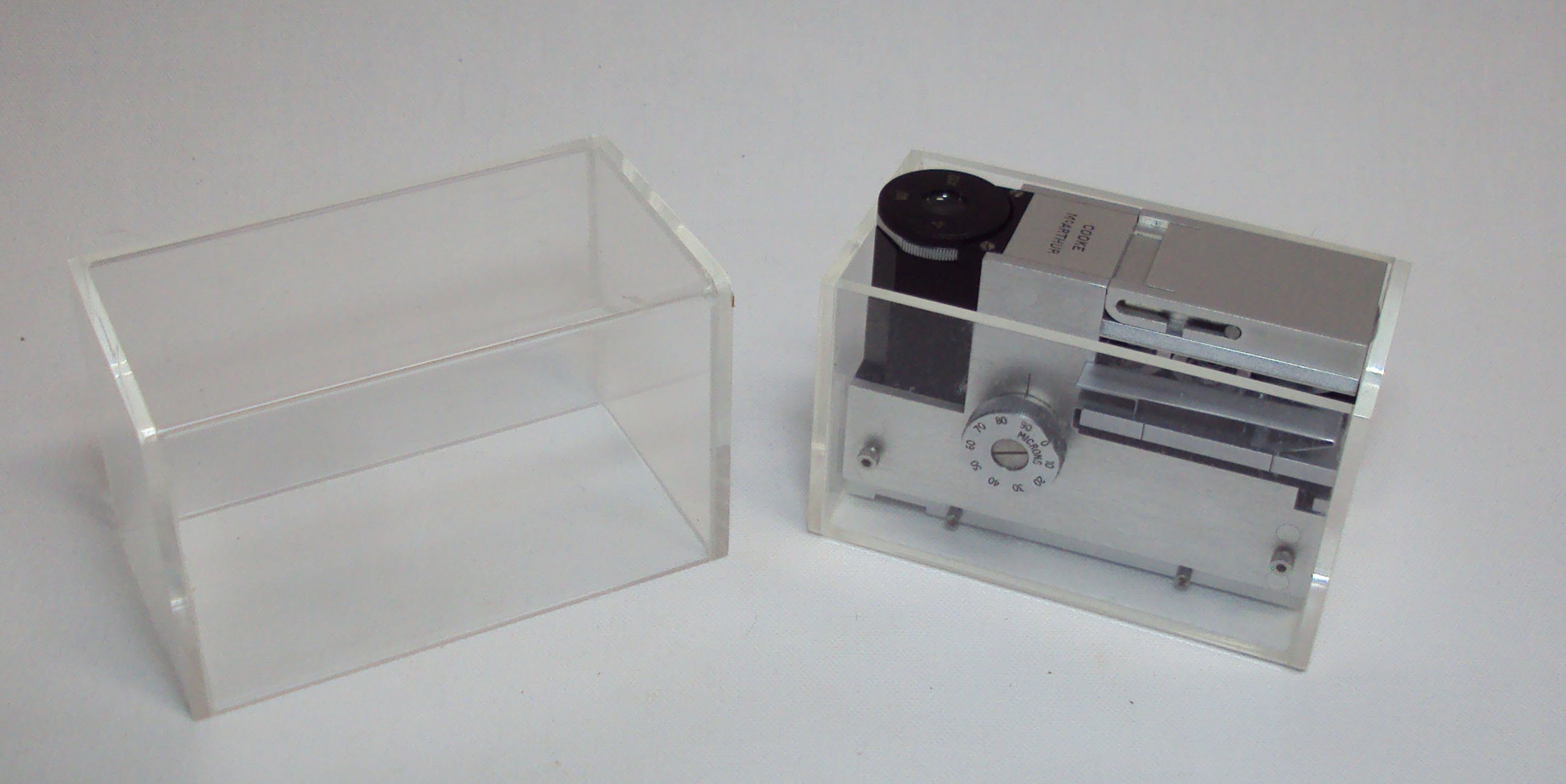 Cooke-McArthur Microscope Perspex Case