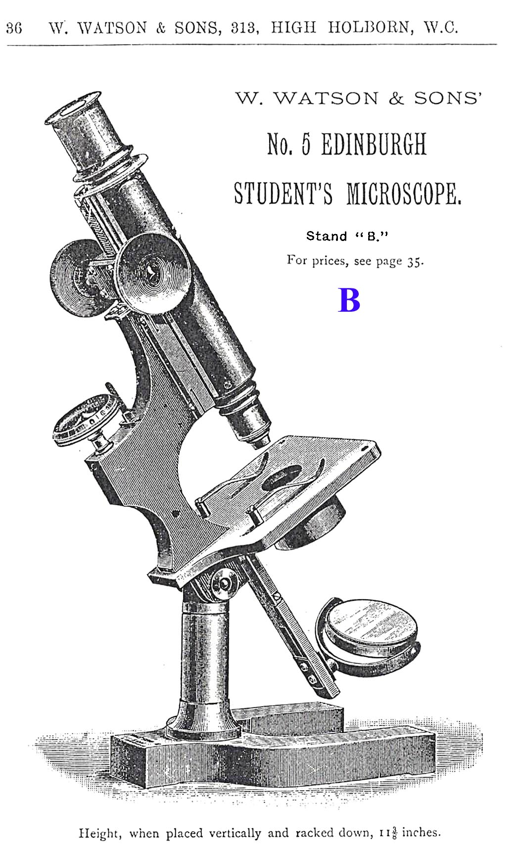 Edinburgh B Microscope