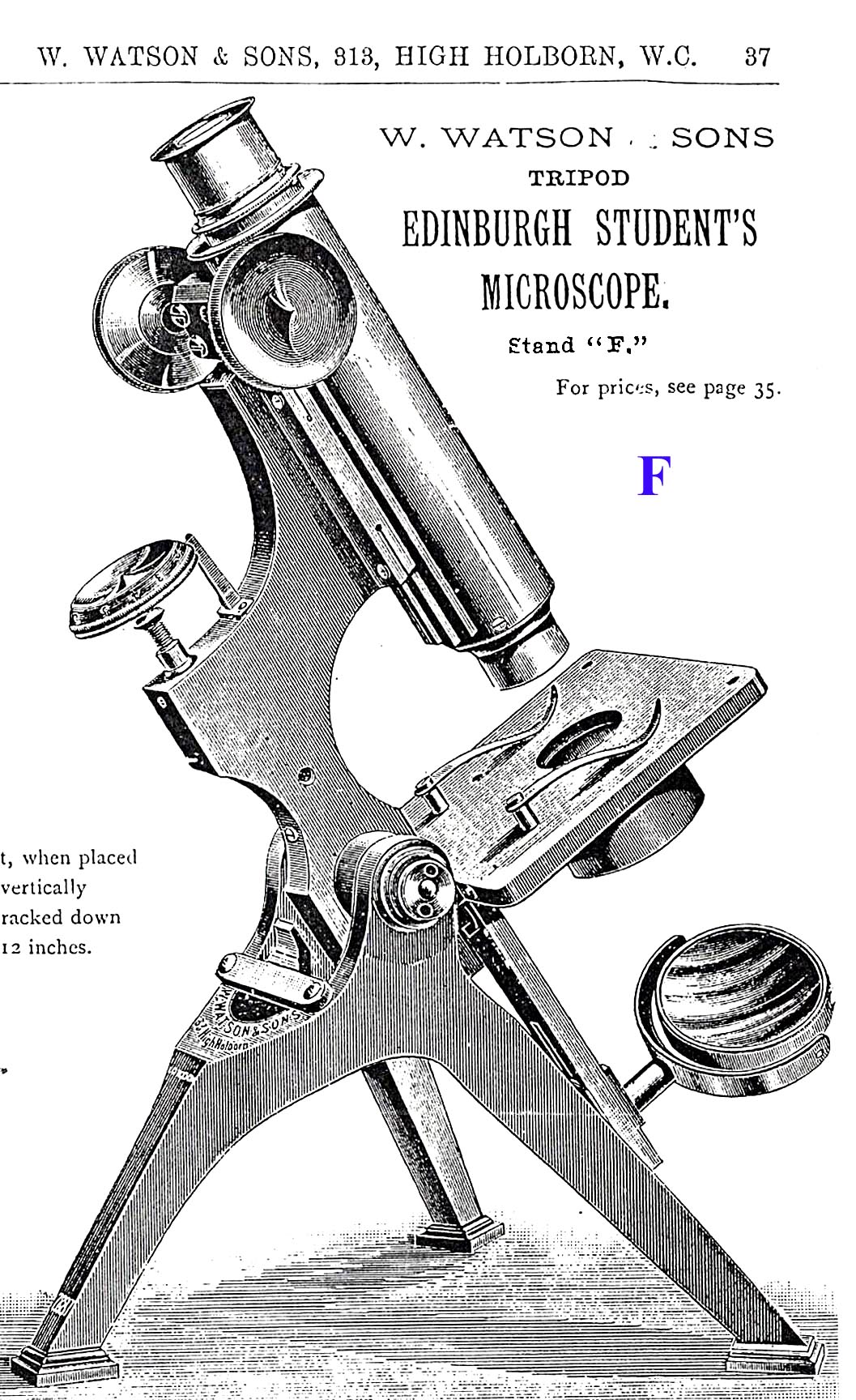 Edinburgh F Microscope