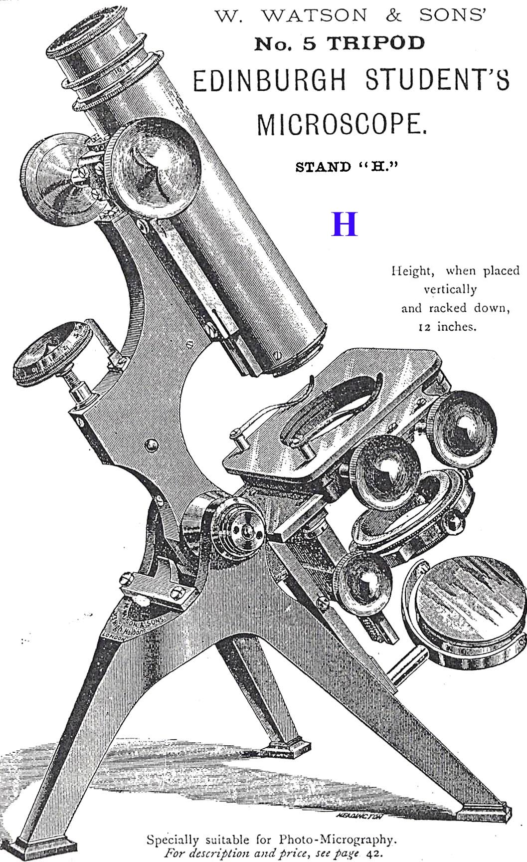 Edinburgh H Microscope