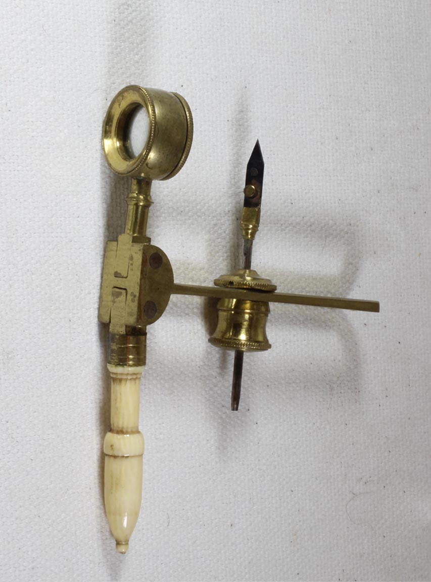 Jones type Folding Botanical Microscope