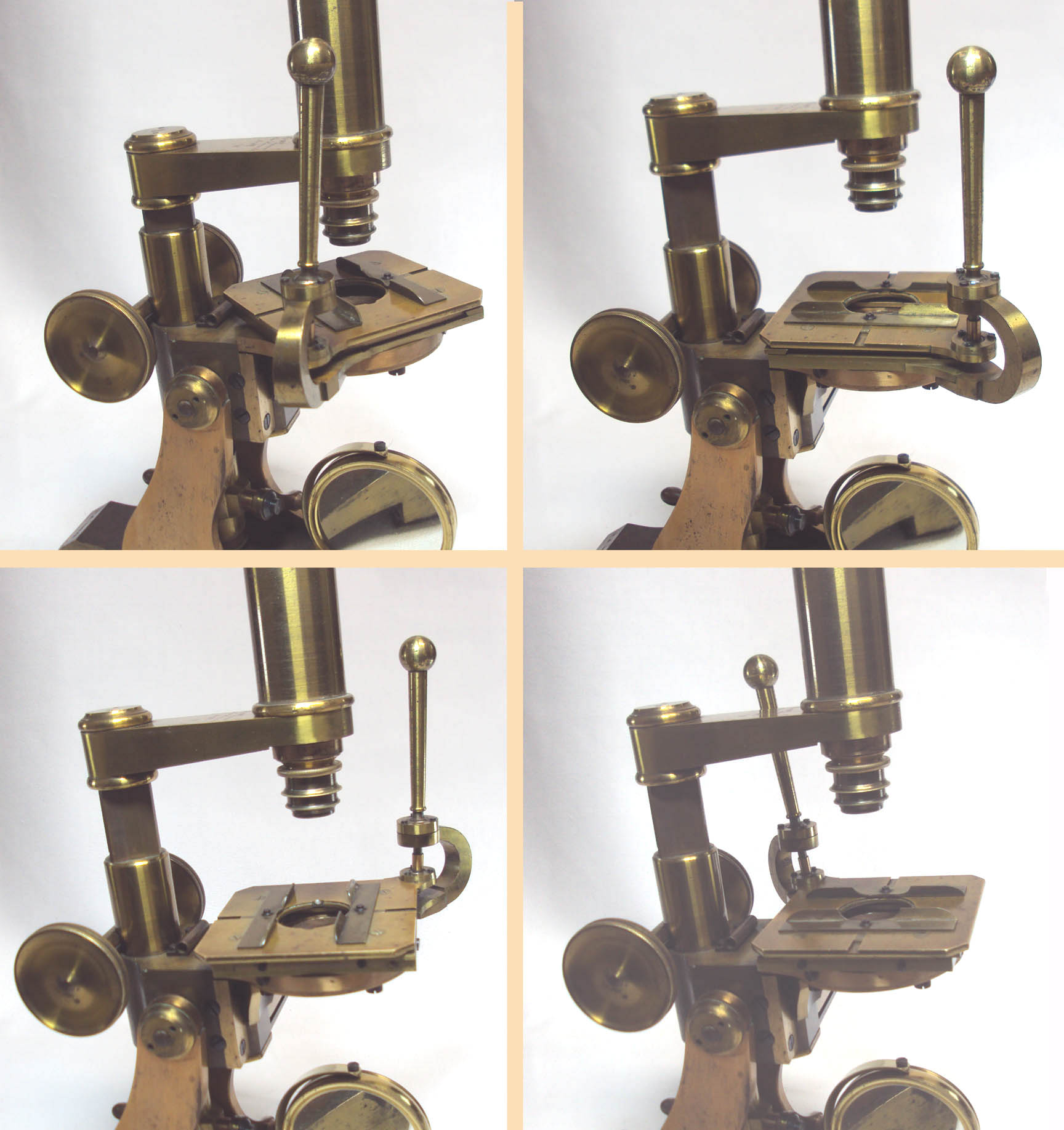 Grunow White-type lever stage Rotation