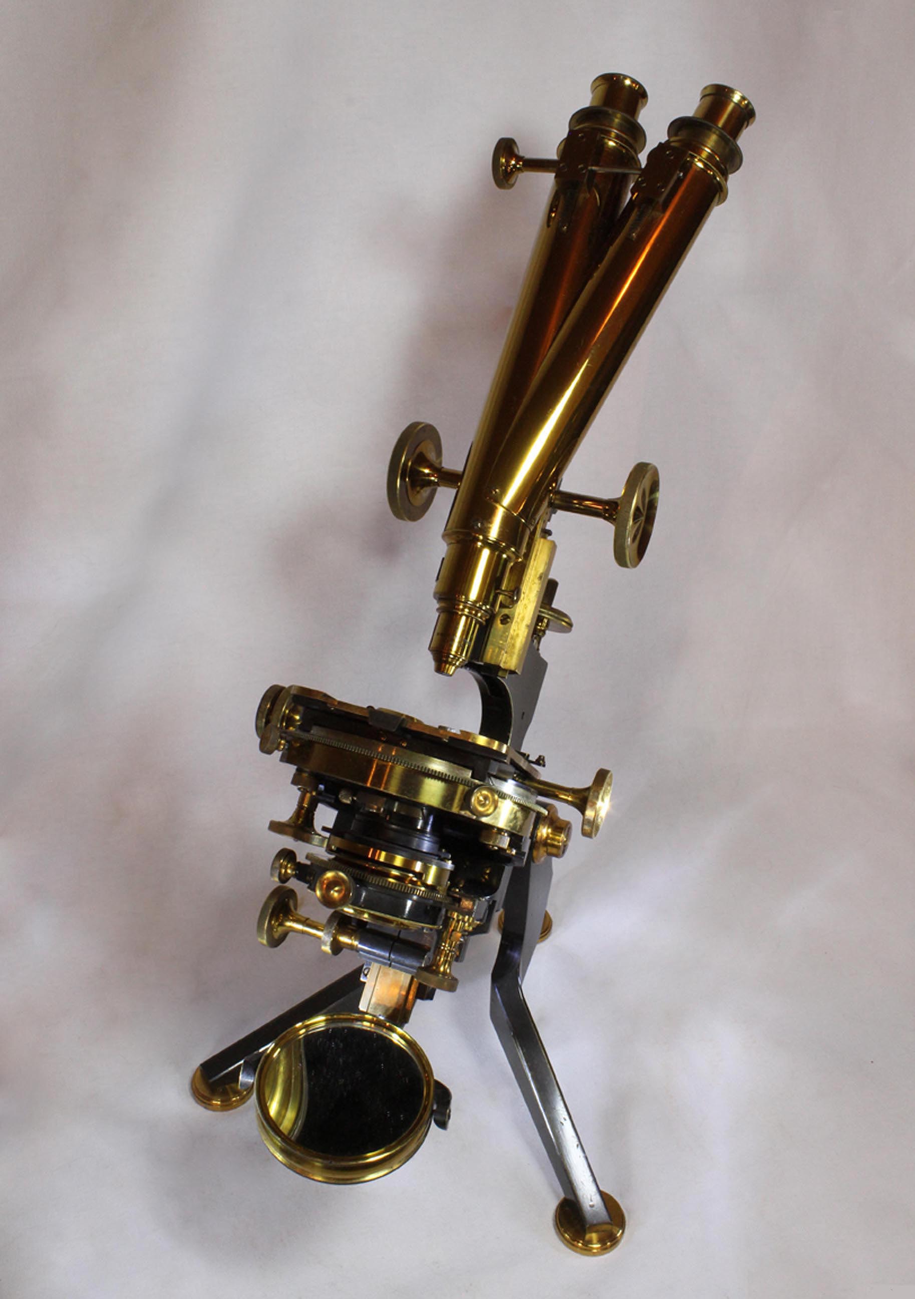 grand van heurck microscope