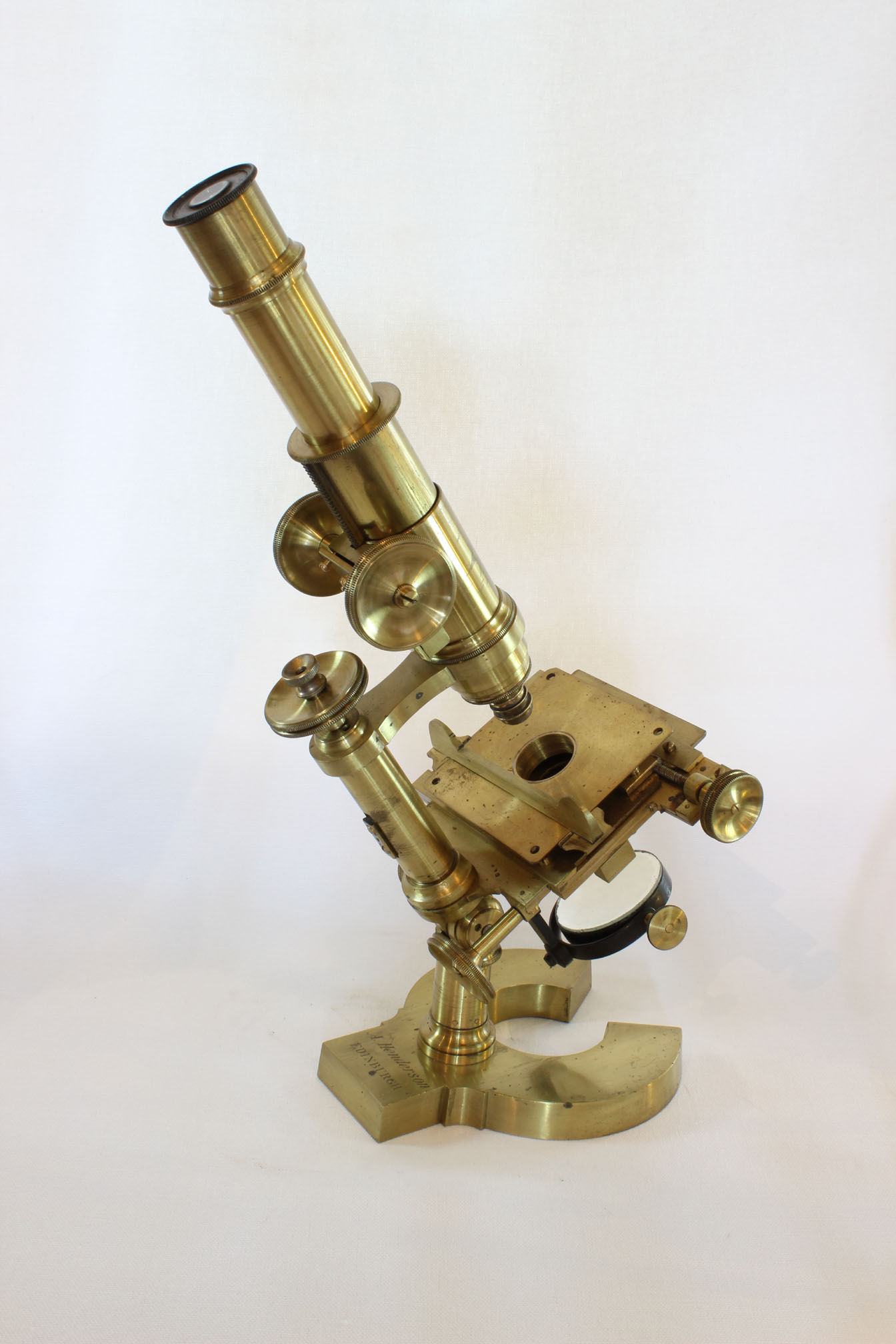 Angus Henderson Microscope right side