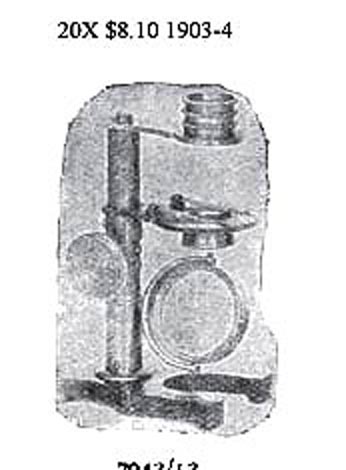 horseshoe base microscope