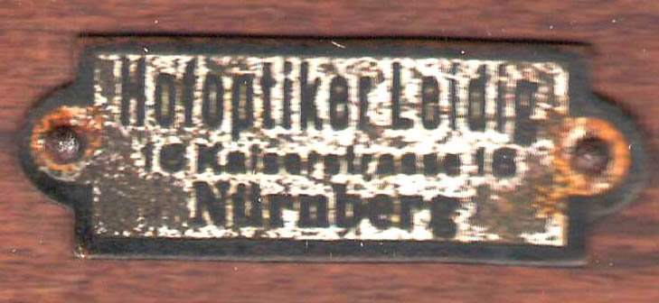 Leidig Microscope Label