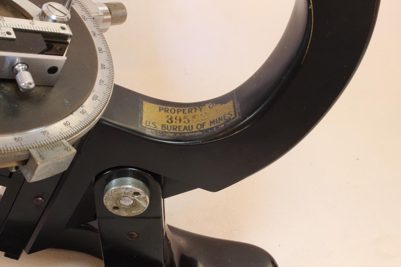 Leitz Pol Microscope Mine Decal