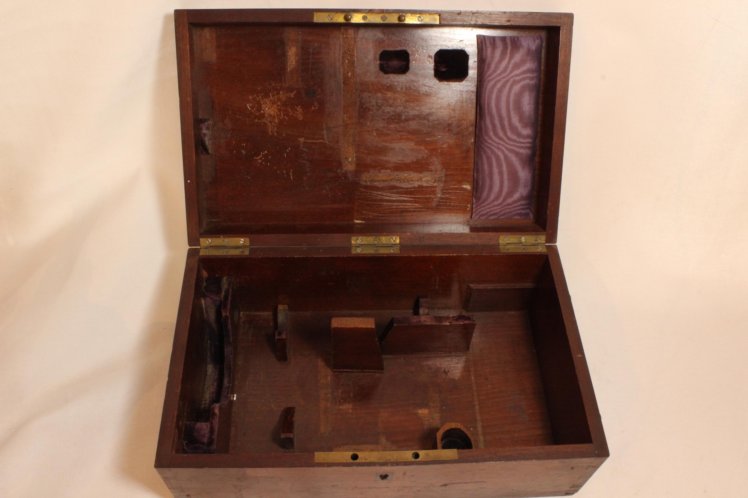 Nachet Drum Microscope in case