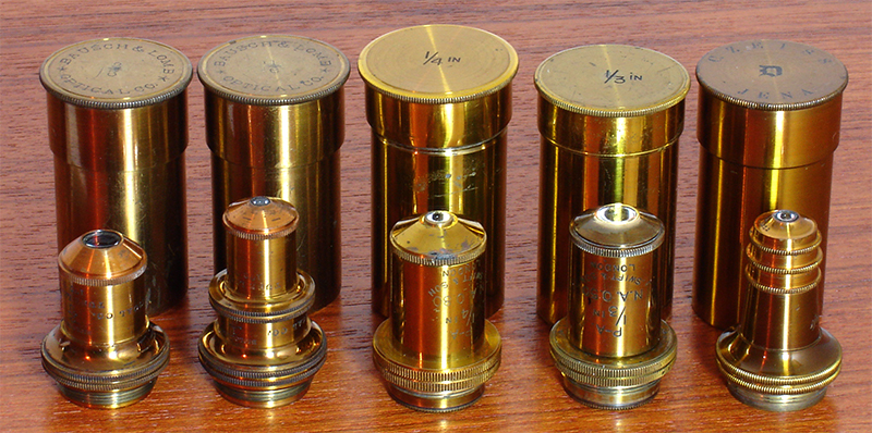 Nelson-Curties-Baker Microscope Left side