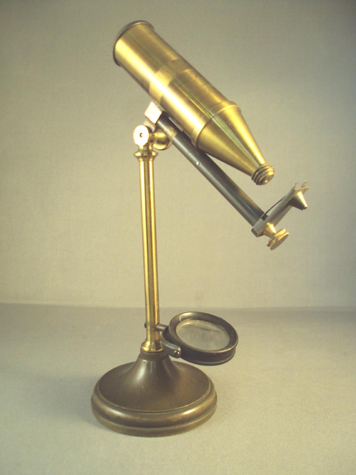 Soleil Pocket Microscope on stand