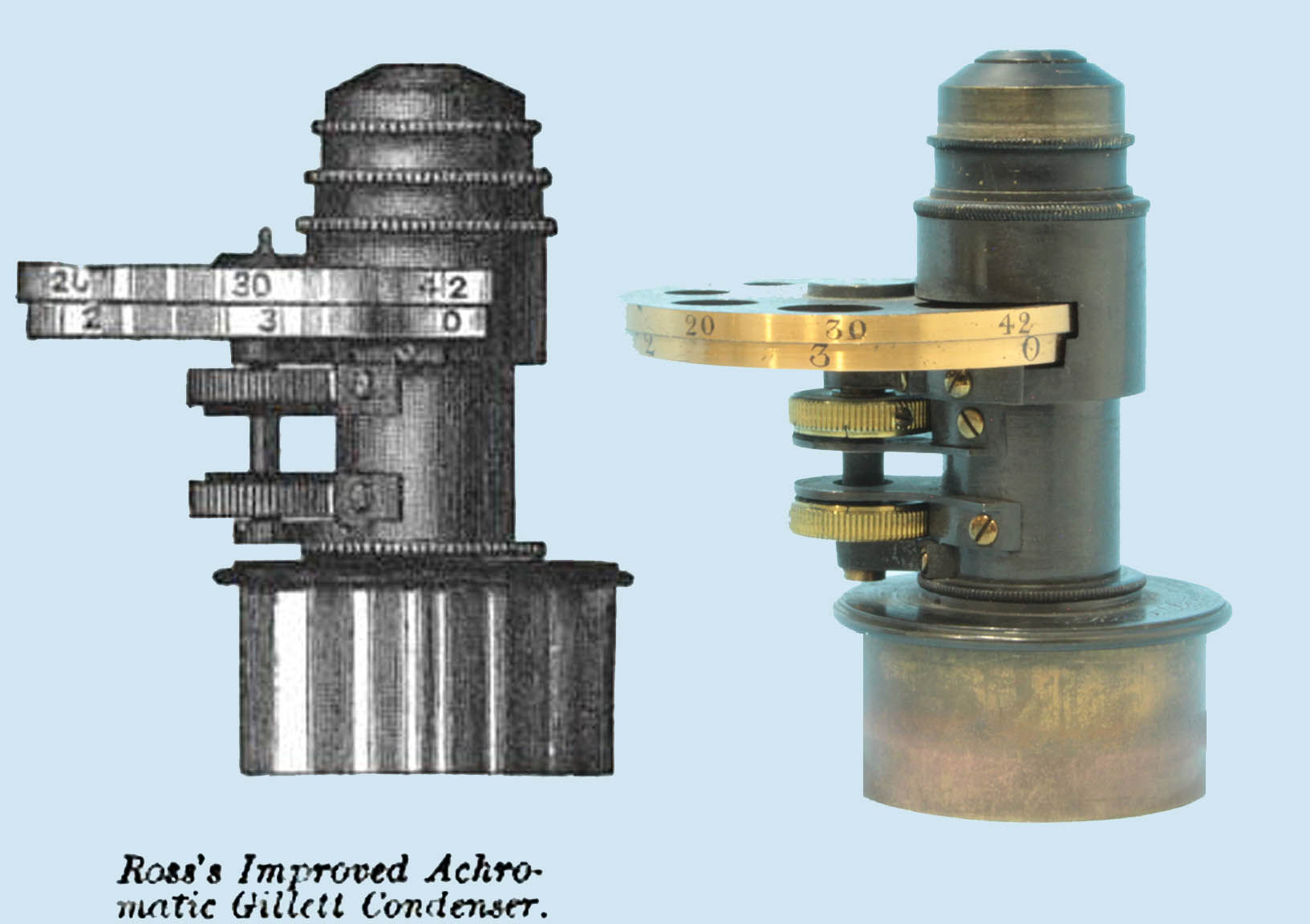 Ross Microscope Condenser