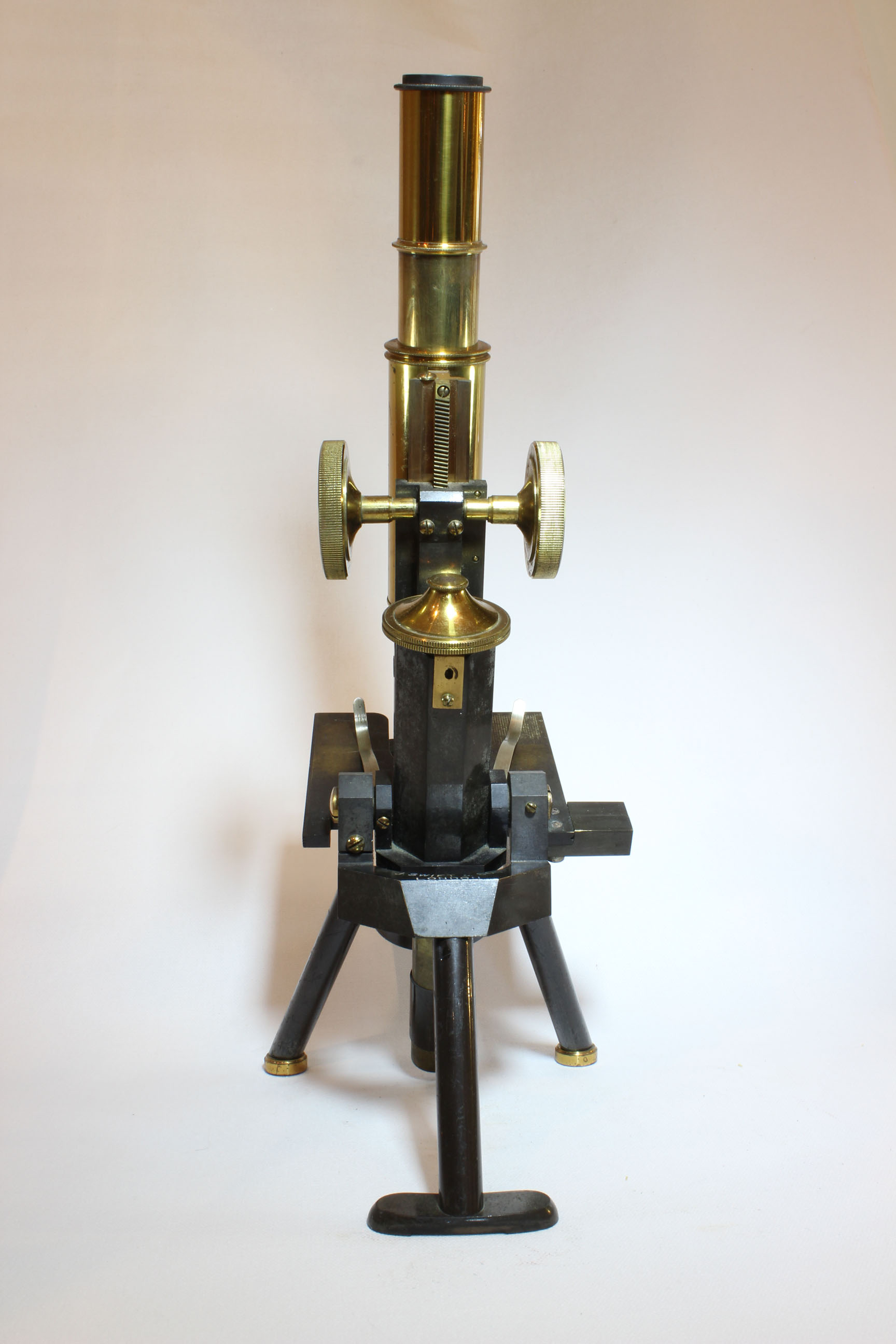 Swift & Son New Histological and Physiological Microscope left side