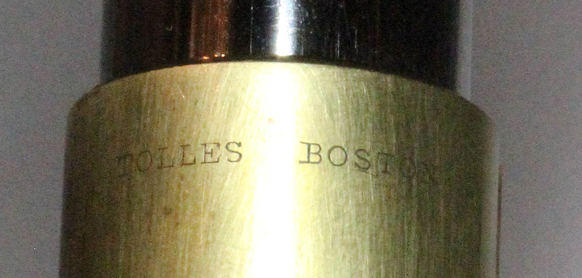 Tolles Student Microscope Signature