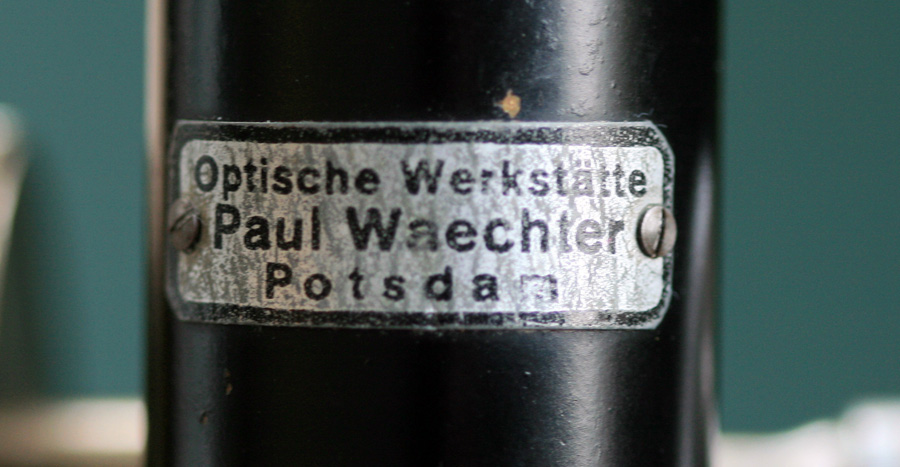 Paul Waechter Microscope Vb