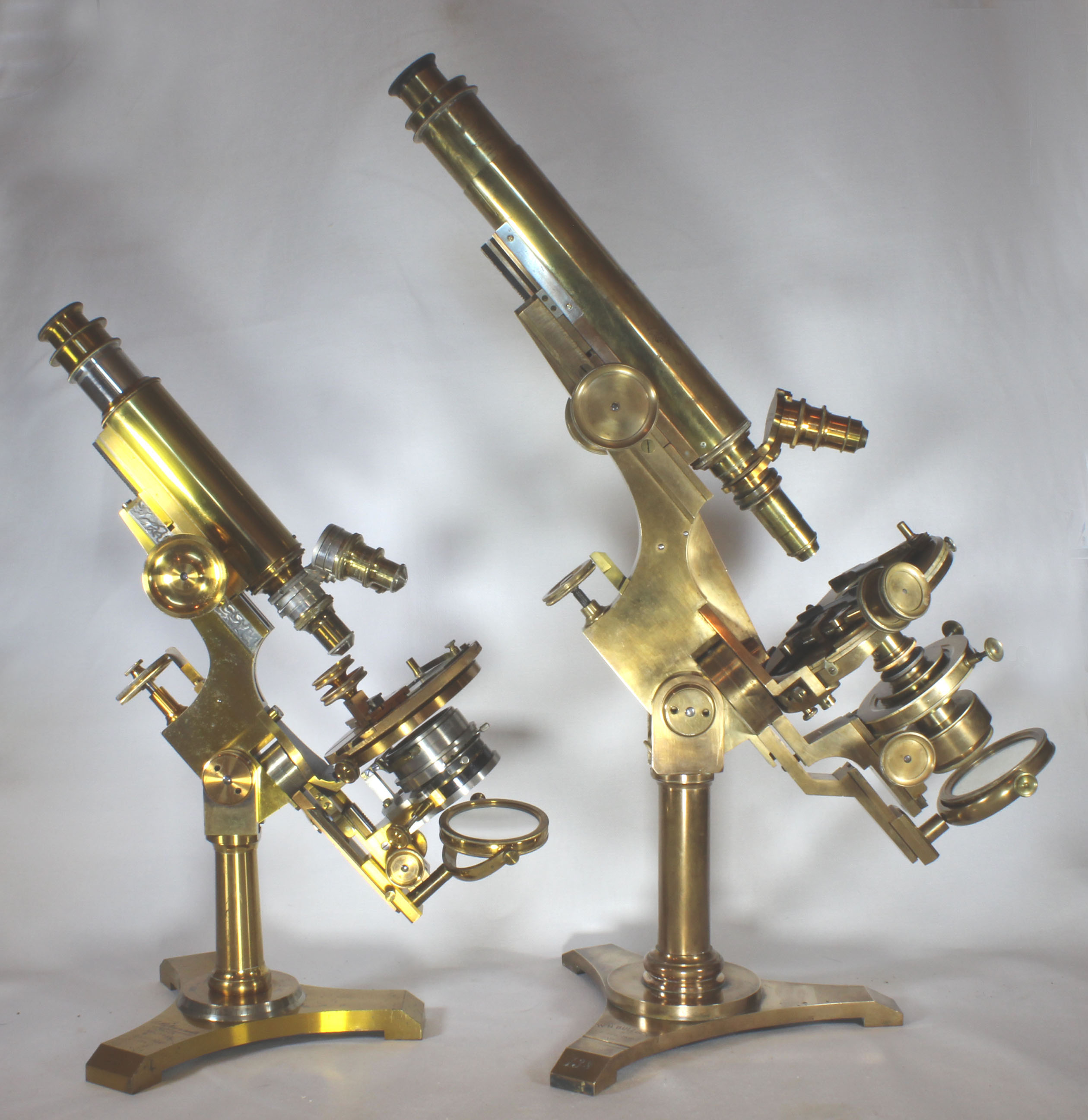 Bulloch Biological Microscope Next to his first model of Professional