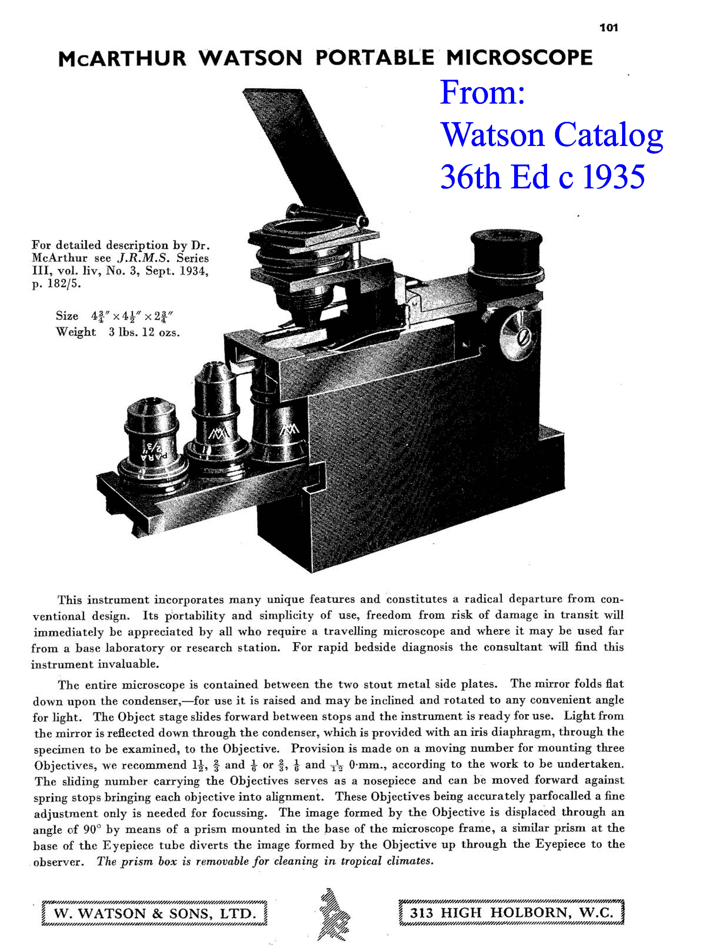 McArthur-Watson Scope