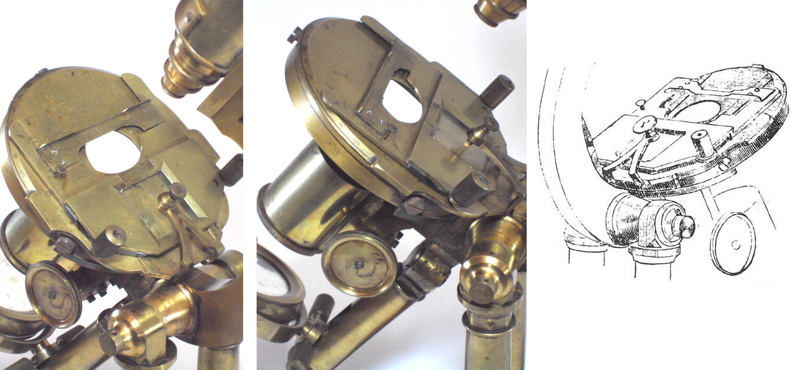 Zentmayer Microscope Stage