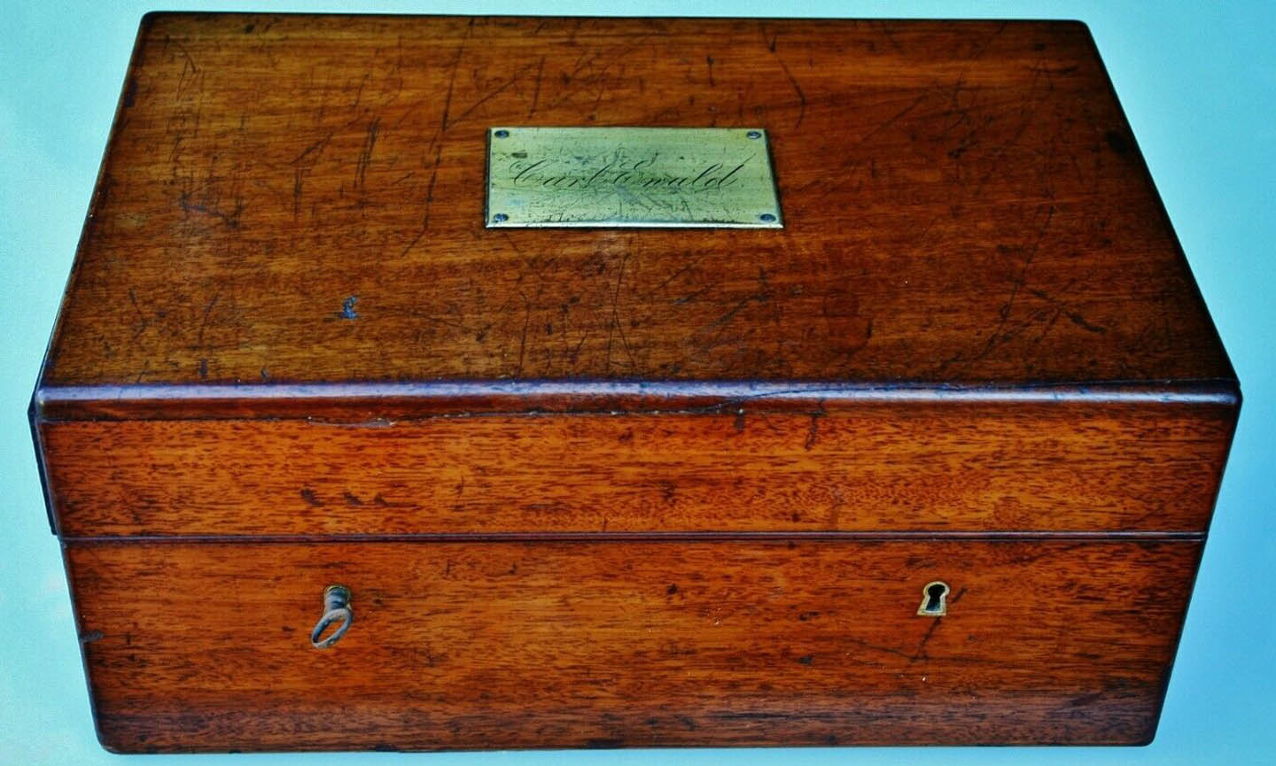 Hartnack microscope case