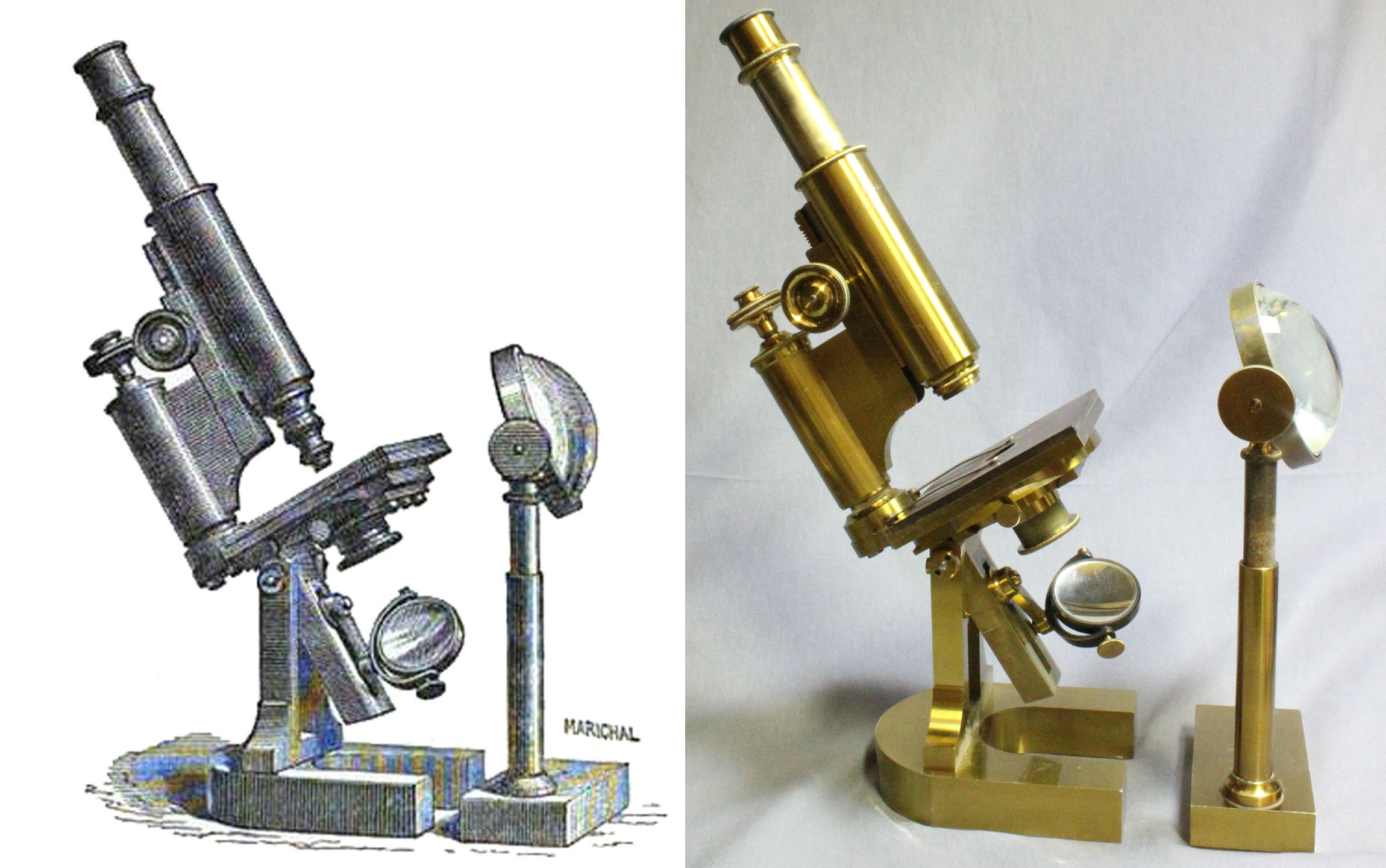  Hartnack Grand microscope