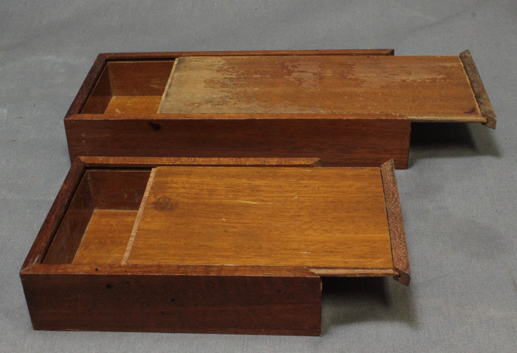  Hartnack Grand microscope Case inside boxes