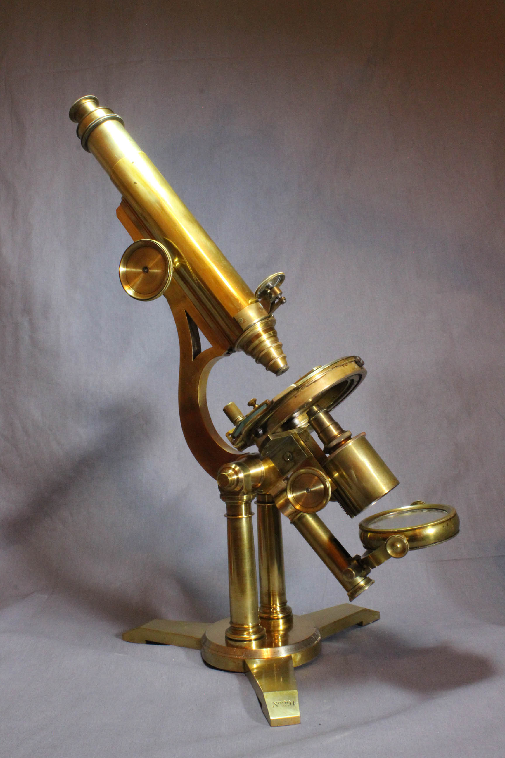 Zentmayer Grand American Microscope