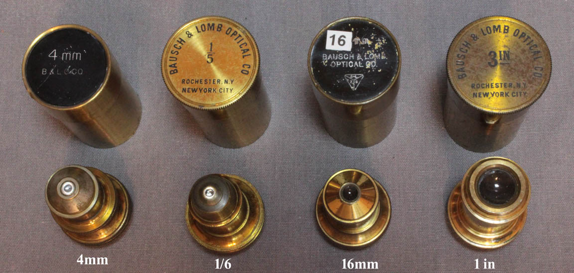 B and L Professional Microscope obj