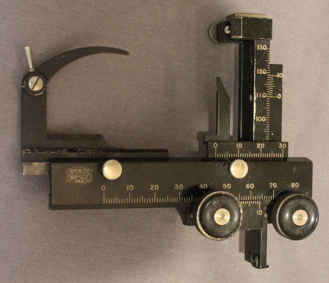 spencer attachable mechanical stage