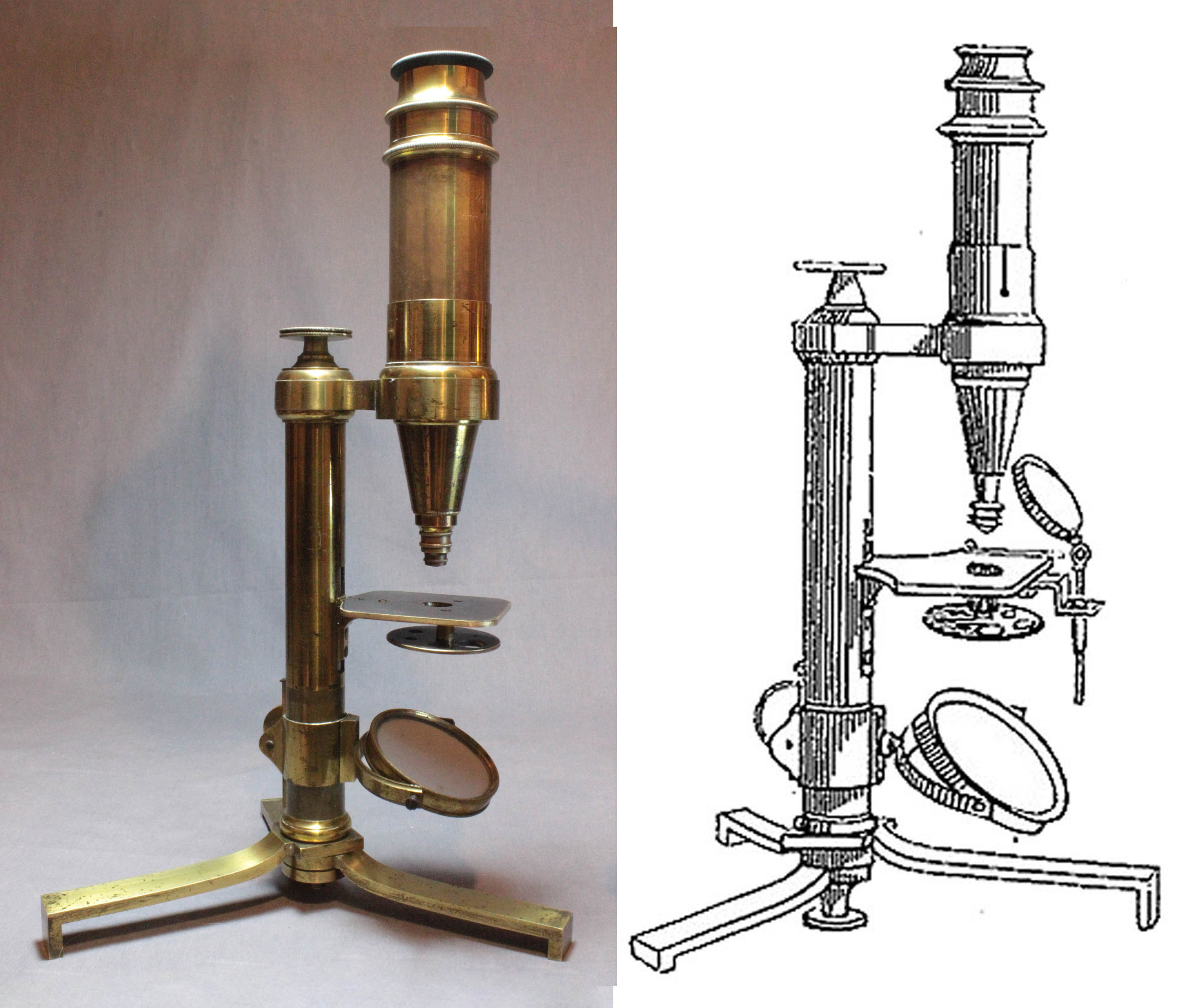 Huette microscope