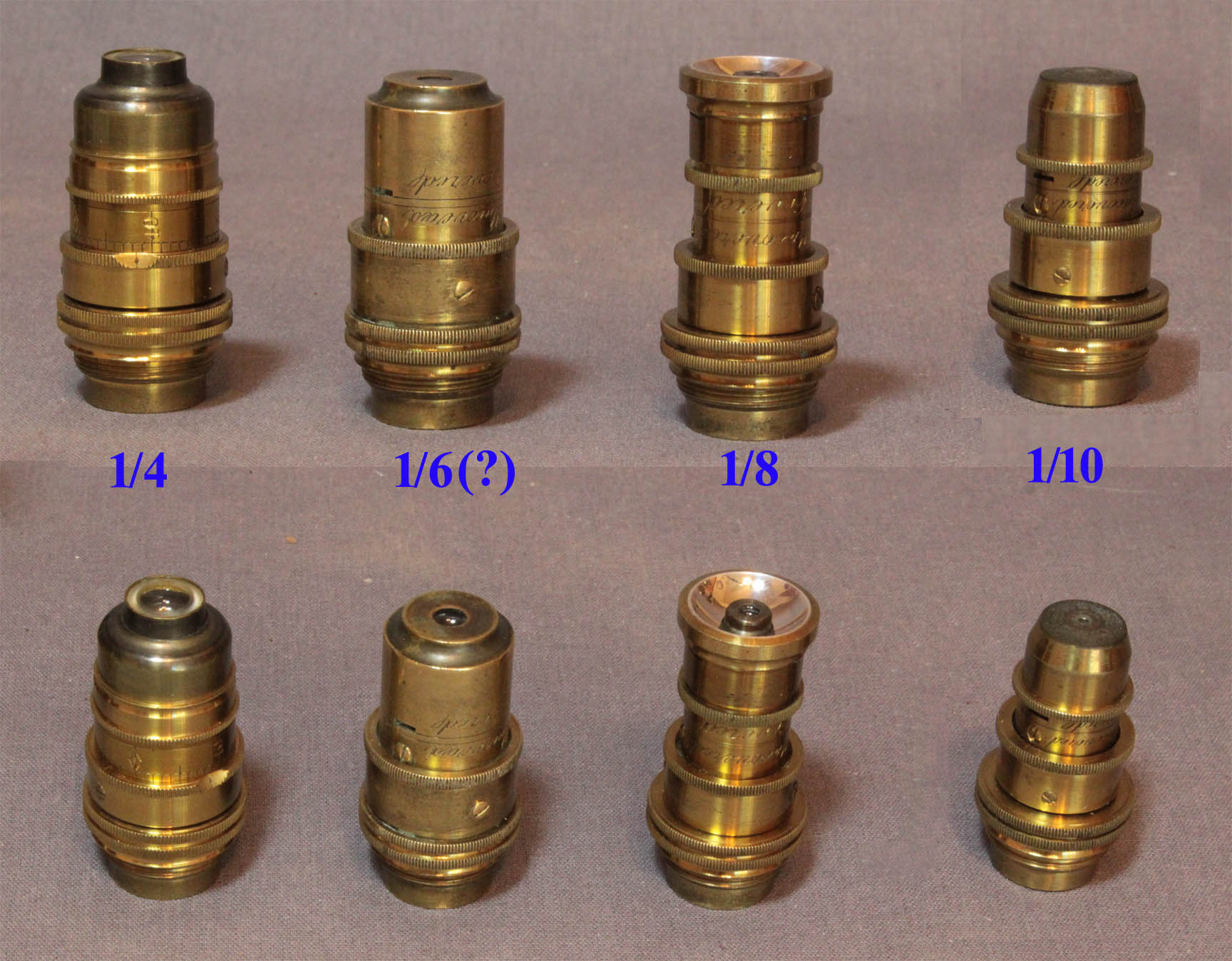 correction collar objectives