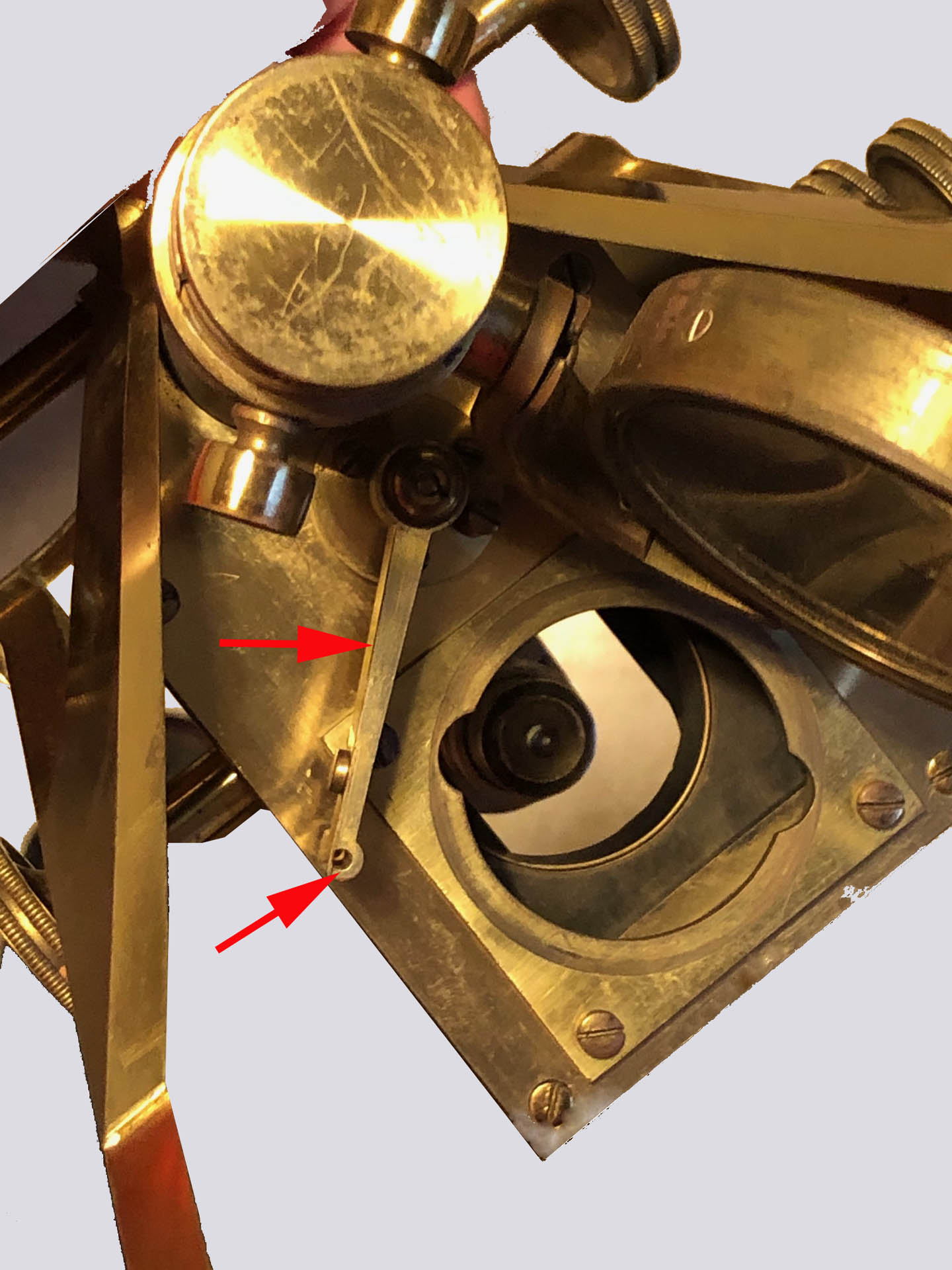 p and l microscope under stage