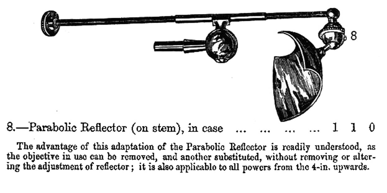 swiftpres Parabolic stage reflector