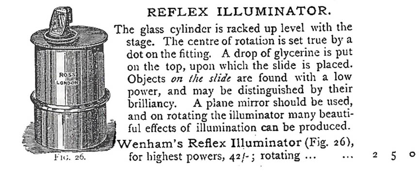 Wenham Reflex Illluinator