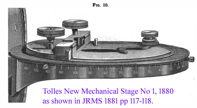Dalton microscope stage
