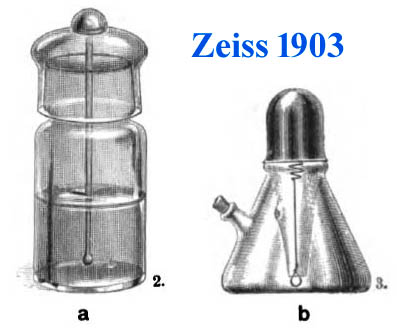 oil bottles from 1903