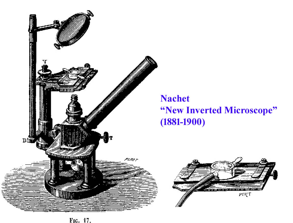 Nachet new inverted microscope