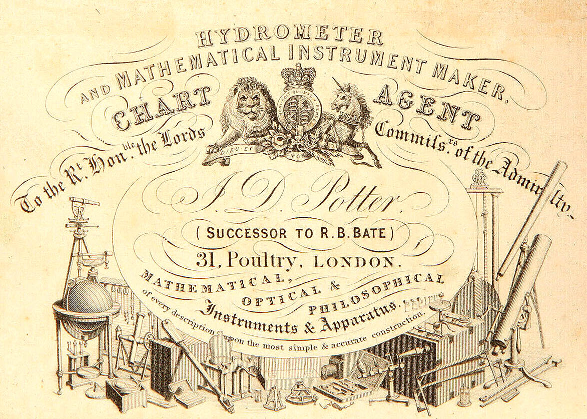 potter trade card
